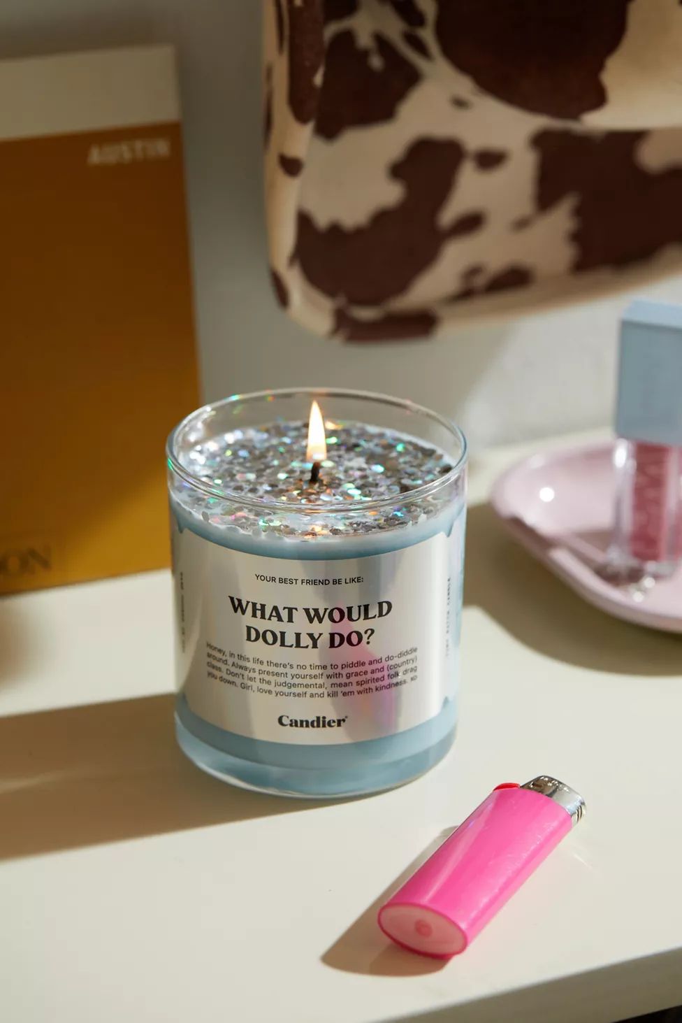 Candier What Would Dolly Do Candle | Urban Outfitters (US and RoW)