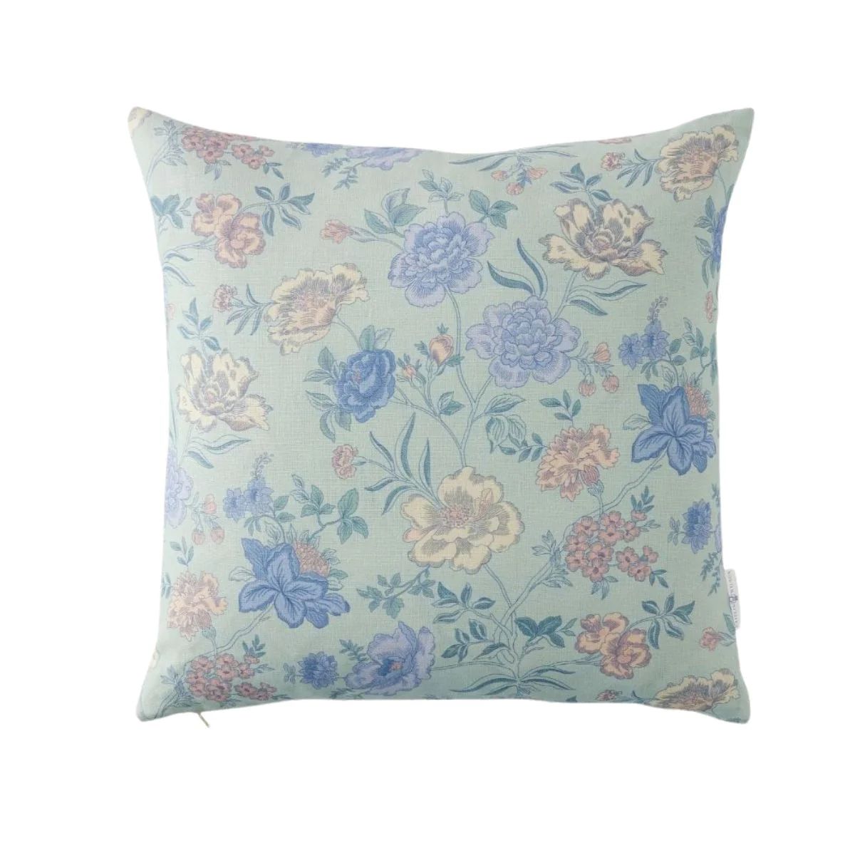 Sage Garden Toile Pillow | Caitlin Wilson | Caitlin Wilson Design