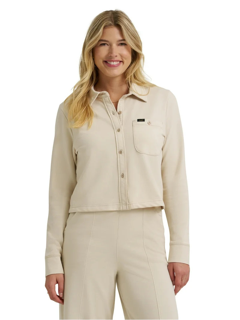 Lee® Women's Lee Layers Knit All Purpose Overshirt, Size XS-XXL | Walmart (US)