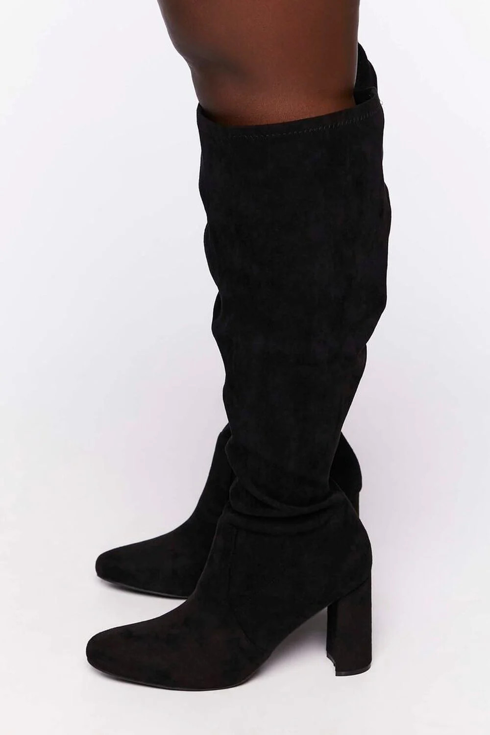 Faux Suede Over-the-Knee Boots (Wide) | Forever 21 | Forever 21 (US)