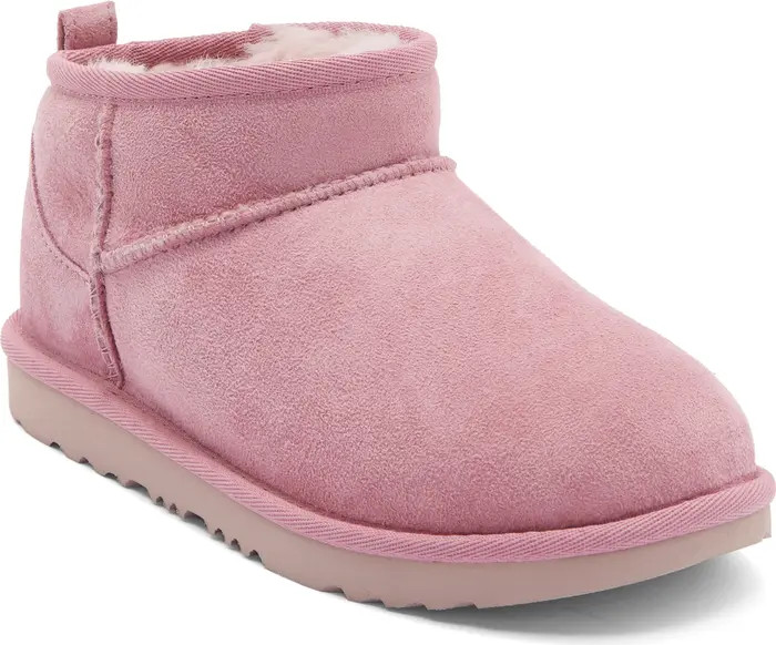 Kids' Classic Ultra Water Resistant Genuine Shearling Mini Boot | Nordstrom Rack