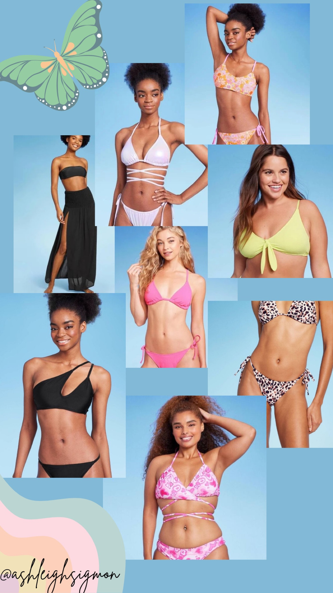 Spring summer bathing suits swim 2 piece set print solid swim cover up target affordable trendy classic

#LTKsalealert #LTKSeasonal #LTKstyletip