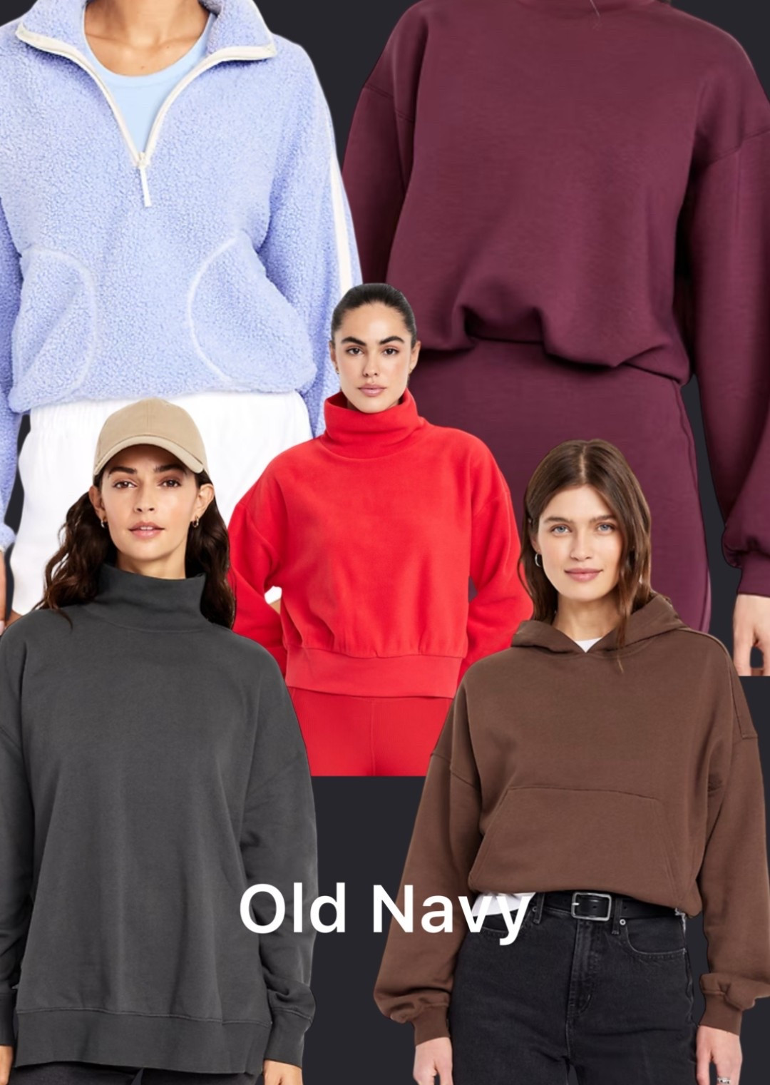 Old navy sherpas, fleeces, and hoodies 

#LTKSaleAlert #LTKFindsUnder50 #LTKActive