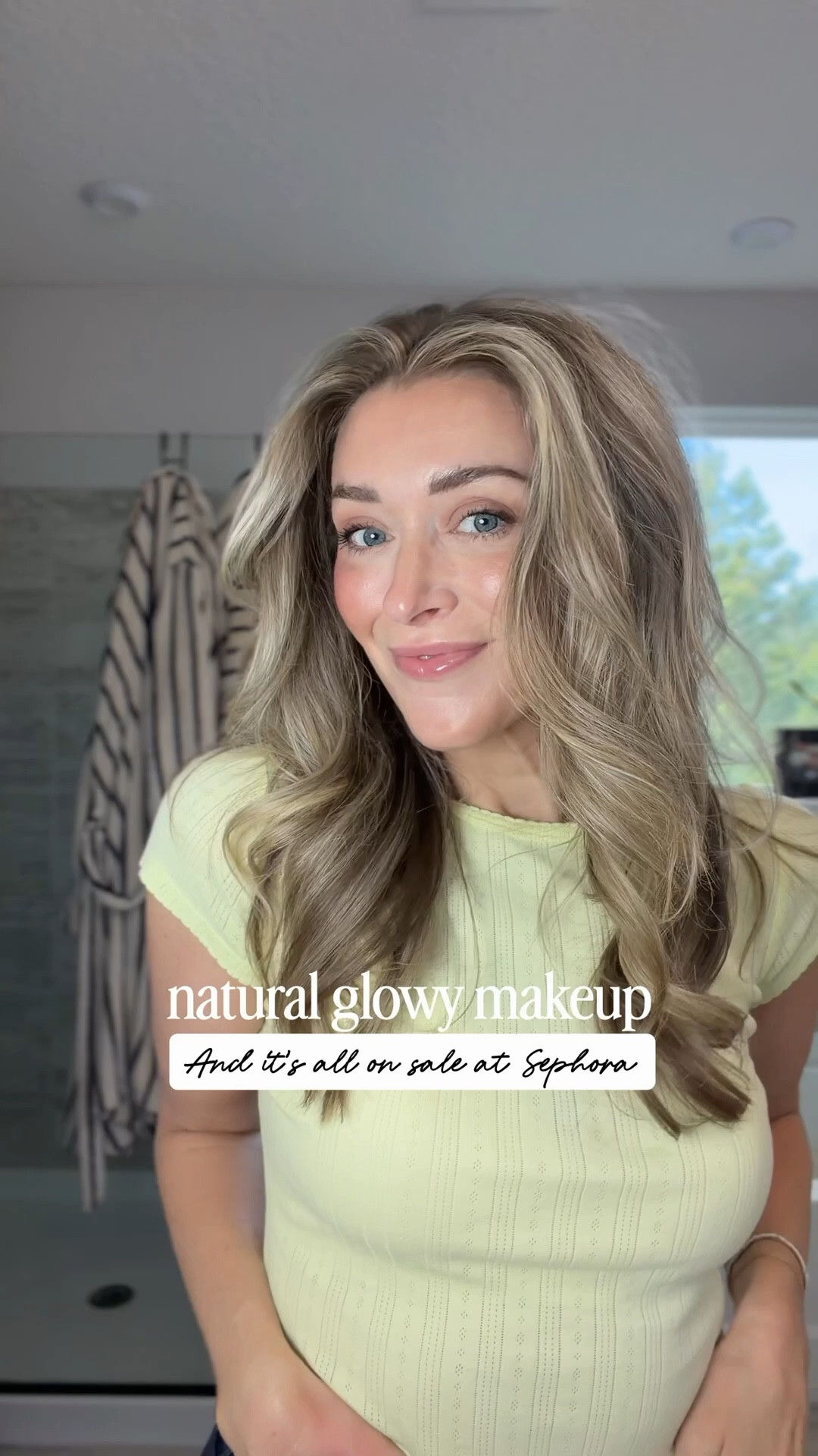 My everyday glowy, natural makeup routine — lightweight products that make skin look like skin, but better.

sephora sale makeup, glowy natural makeup routine, no makeup makeup look, everyday makeup routine, natural makeup for women over 30, lightweight makeup routine, dewy skin makeup, clean girl makeup, makeup bag essentials, simple beauty routine