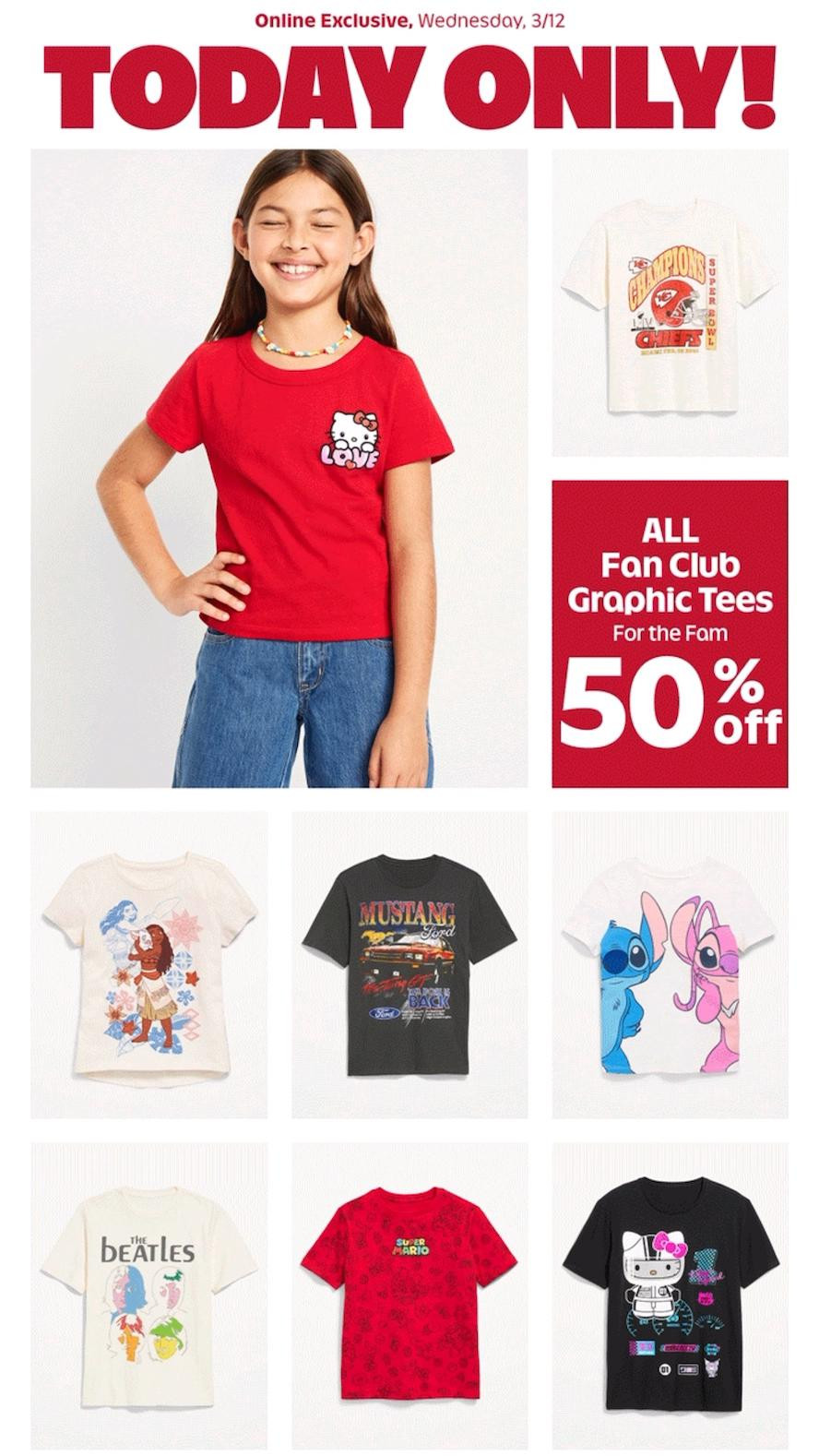 50% off today only!

#LTKSpringSale #LTKKids #LTKSaleAlert