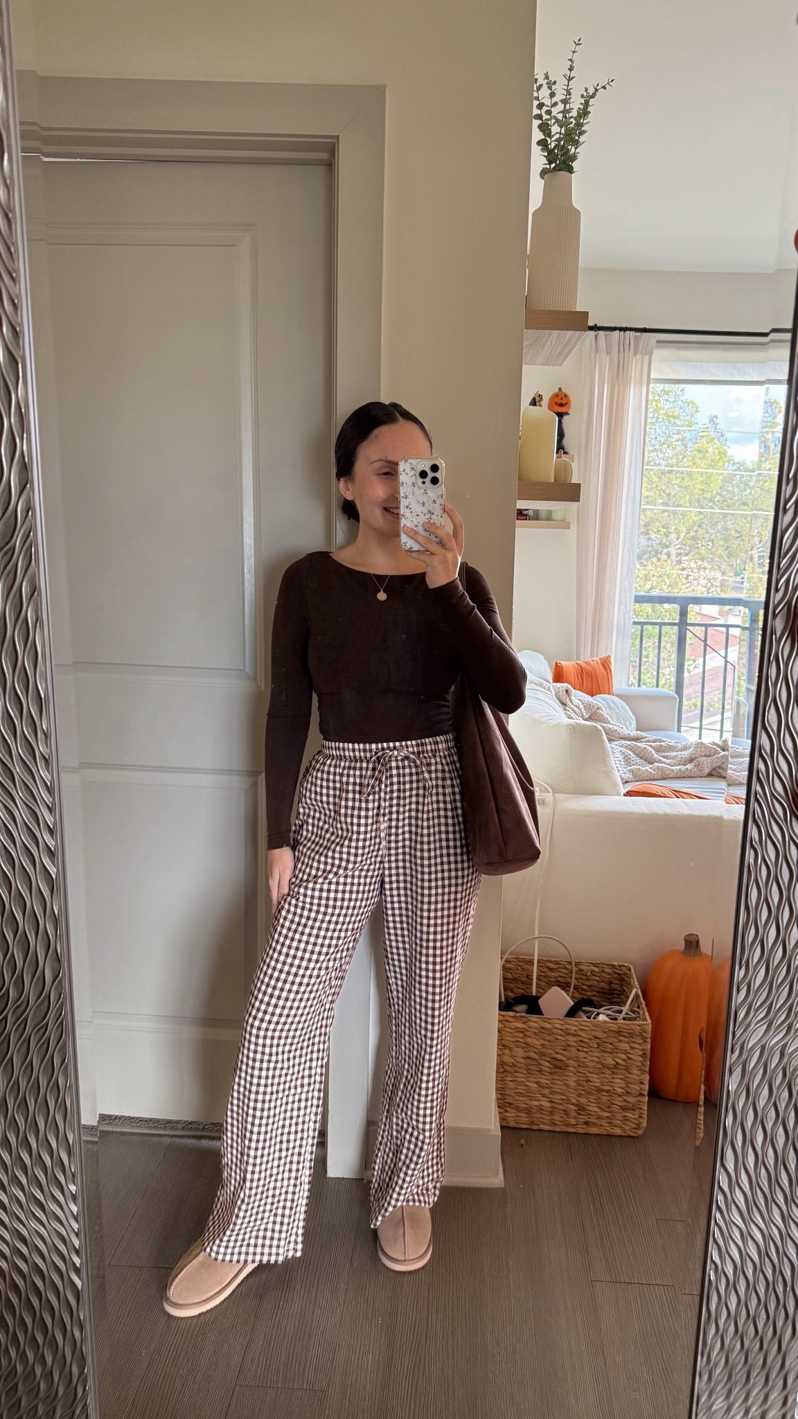 thanksgiving outfit! Amazon pants - small, slippers - size up

#LTKStyleTip #LTKPetite #LTKFindsUnder100