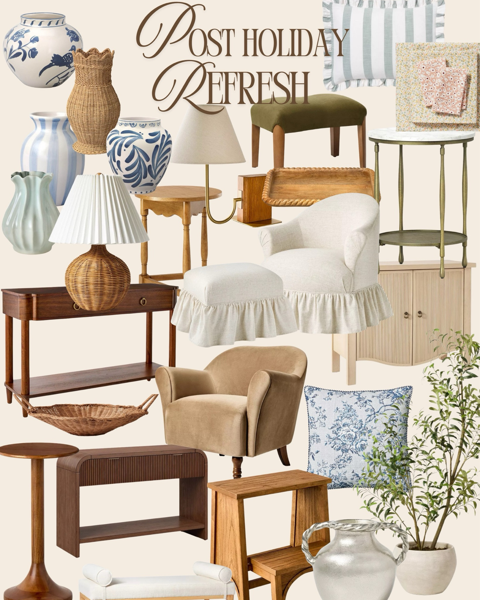 easy, cost effective ways to decorate post holidays. my home always feels empty once the Christmas tree comes down so these are the things I like to add in to bring my home back to life #homedecor #springdecor

#LTKSeasonal #LTKHome