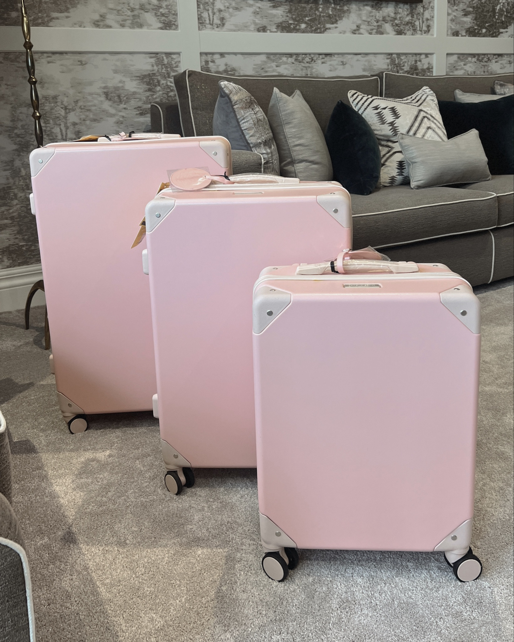 Affordable suitcases, pink suitcases, holiday essentials 

#LTKuk #LTKsummer