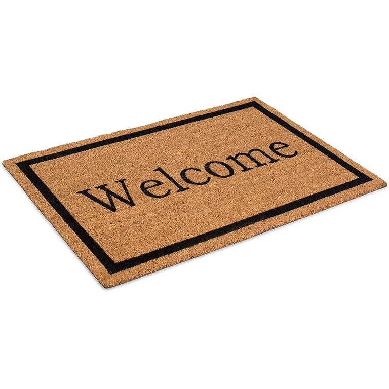 BirdRock Home Welcome Coir Doormat - 24 x 36" | Walmart (US)