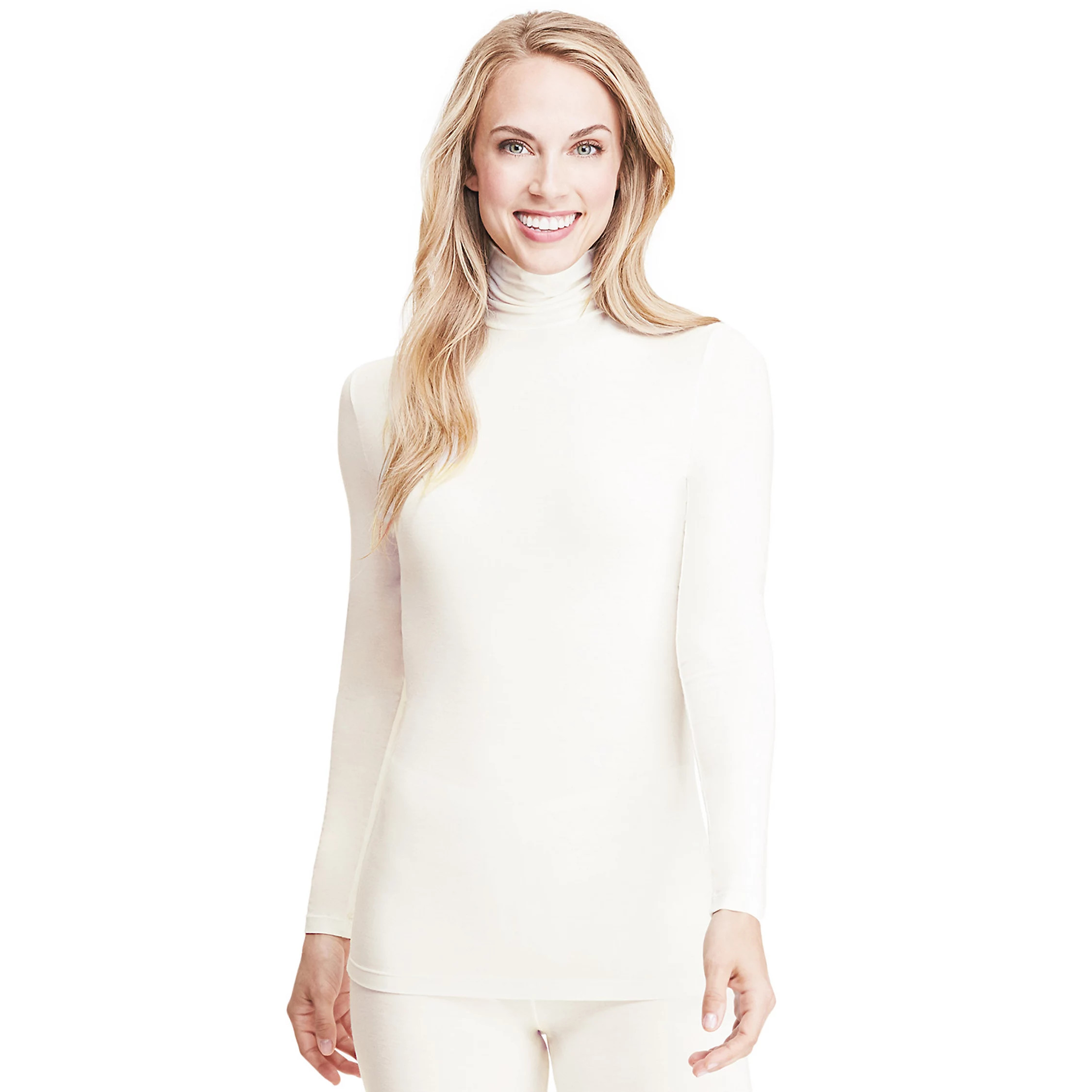 Women's Cuddl Duds® Softwear with Stretch Long Sleeve Turtleneck | Kohl's