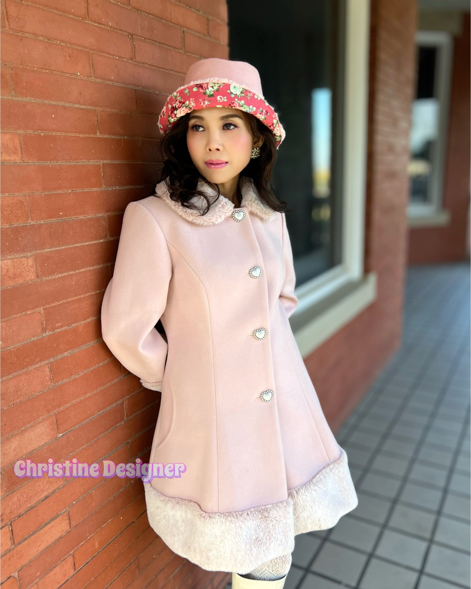 You will get a free hat matching coat! It’s the holiday season, so please place your orders early to account for international shipping.  A free matching hat comes with it! All orders come with free shipping and no sales tax if you’re outside the US. Have a great day, ladies and gentlemen! 