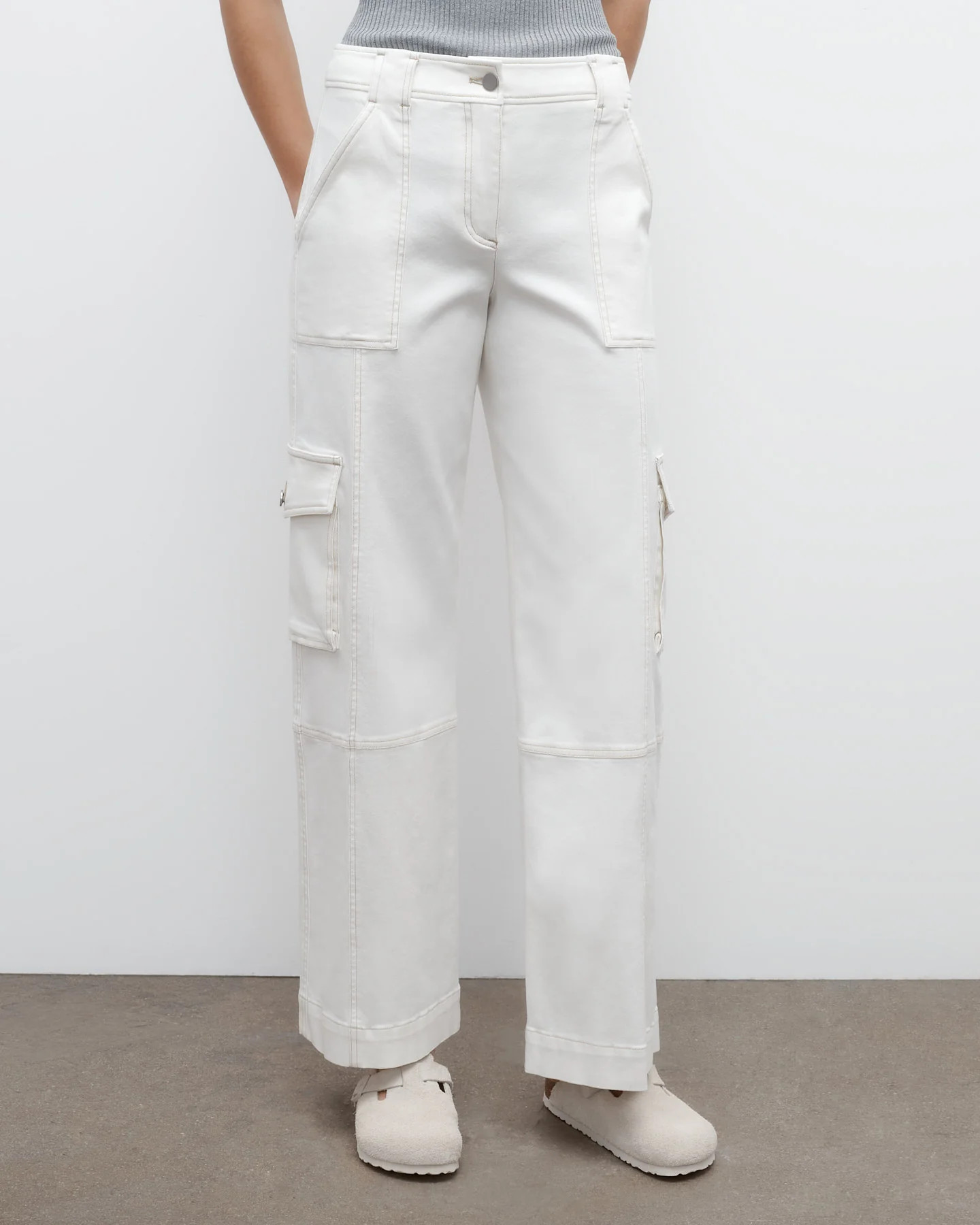 Coop Pant with Cargo Pockets in Cotton Twill | TWP