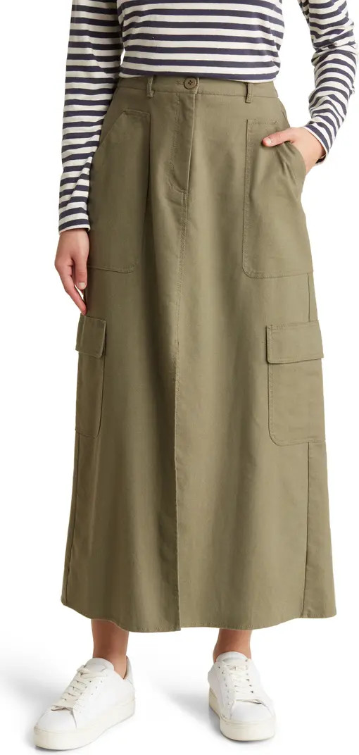 Front Slit Cargo Skirt | Nordstrom Rack