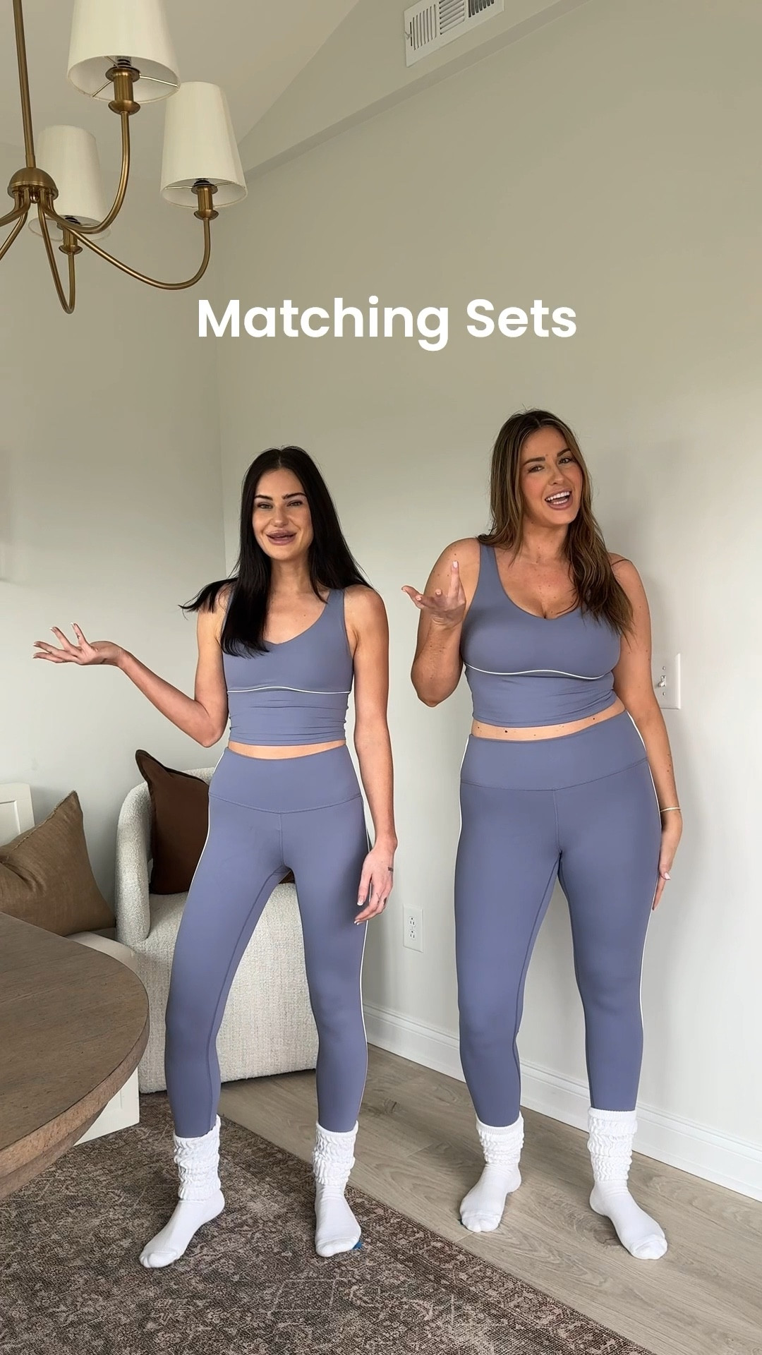 Old Navy matching sets! left: XS right: Large! 

#LTKootd #LTKActive #LTKSpringSale