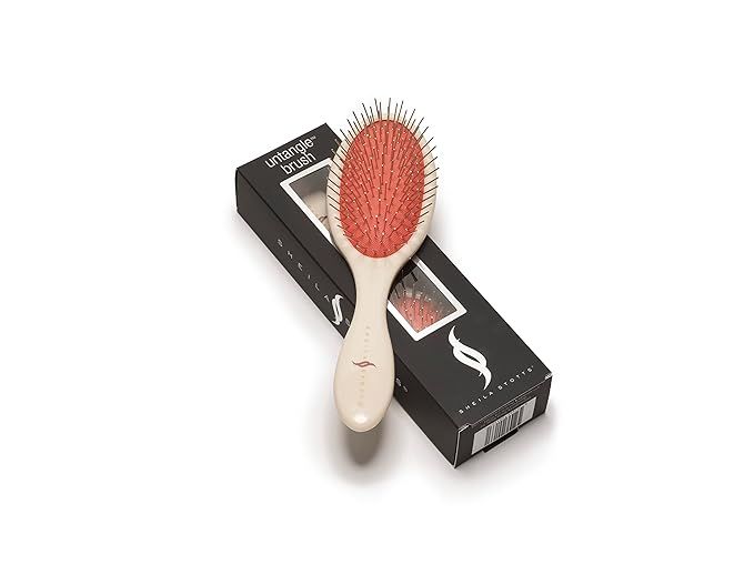 Sheila Stotts Untangle Brush- Detangler Hair Brush W/ Drainage Hole- Detangle Wet, Damp or Dry Ha... | Amazon (US)
