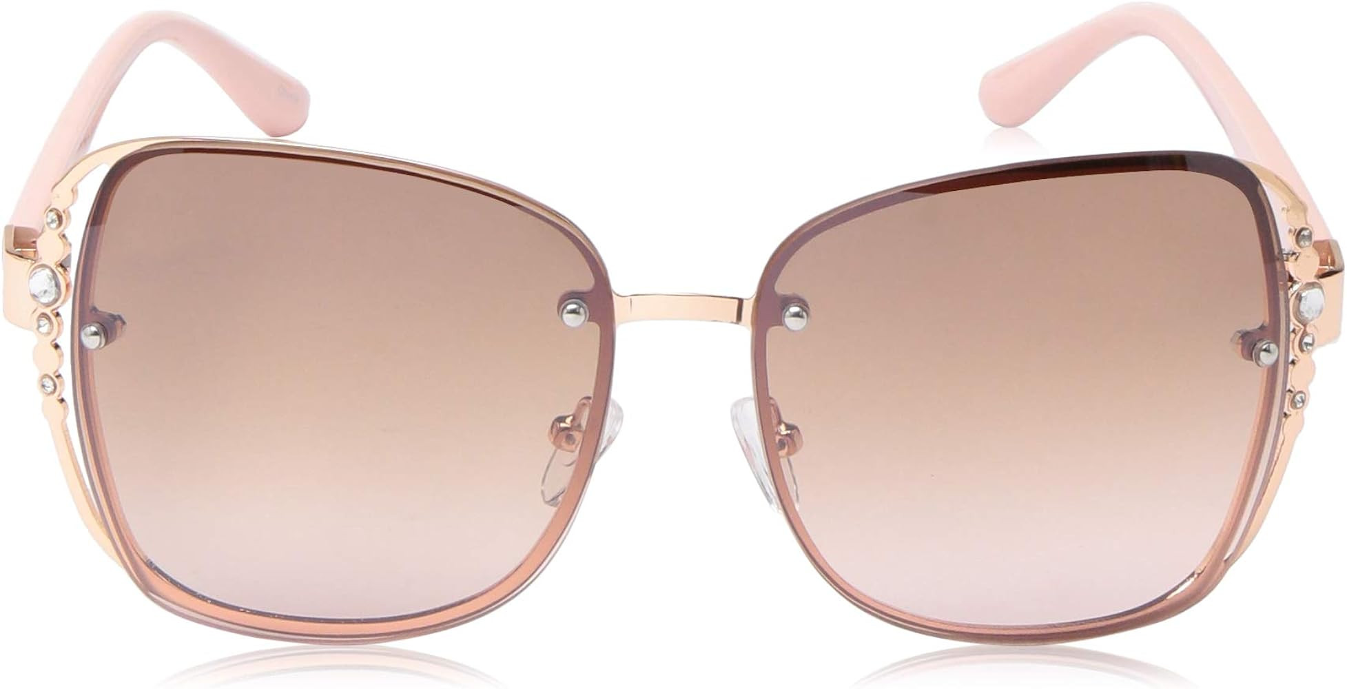 Rocawear Metal Rhinestone Sunglasses | Amazon (US)