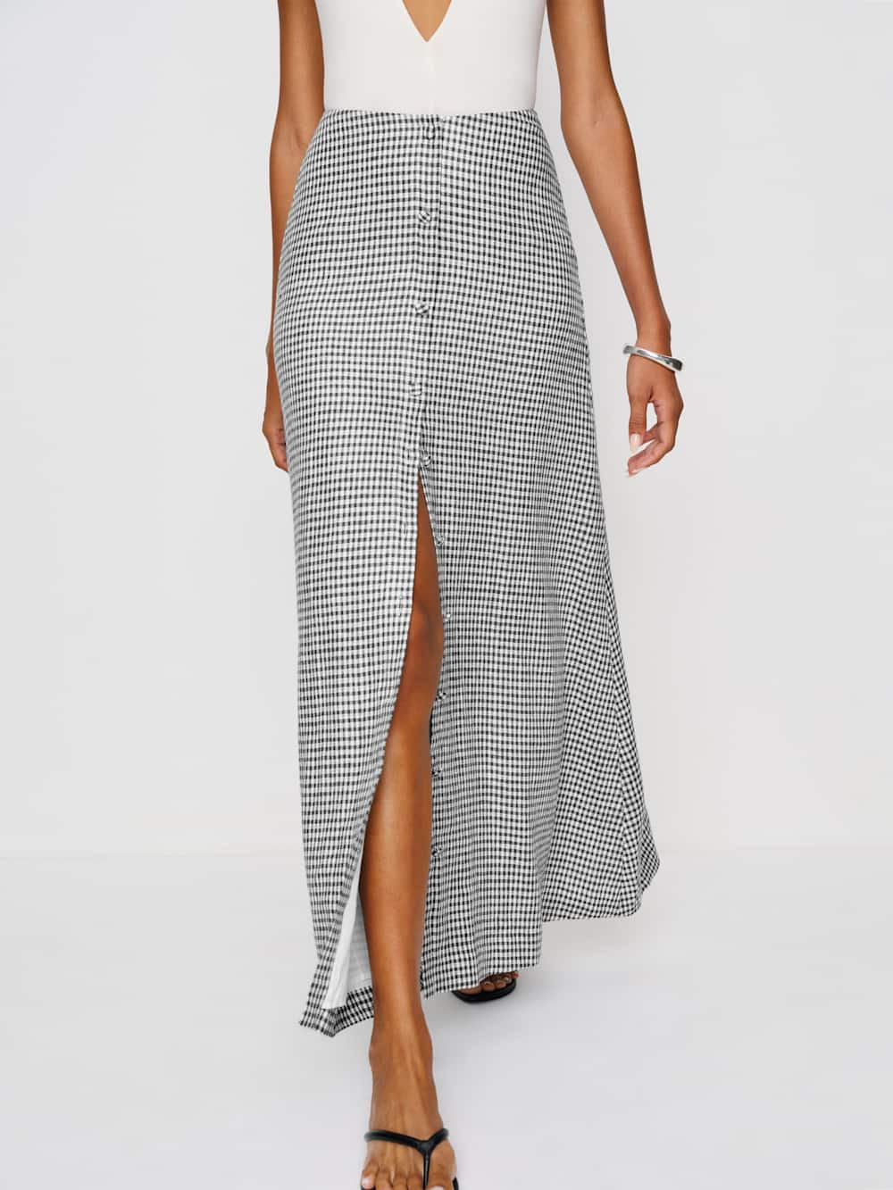 Andi Linen Maxi Skirt | Reformation (Global)