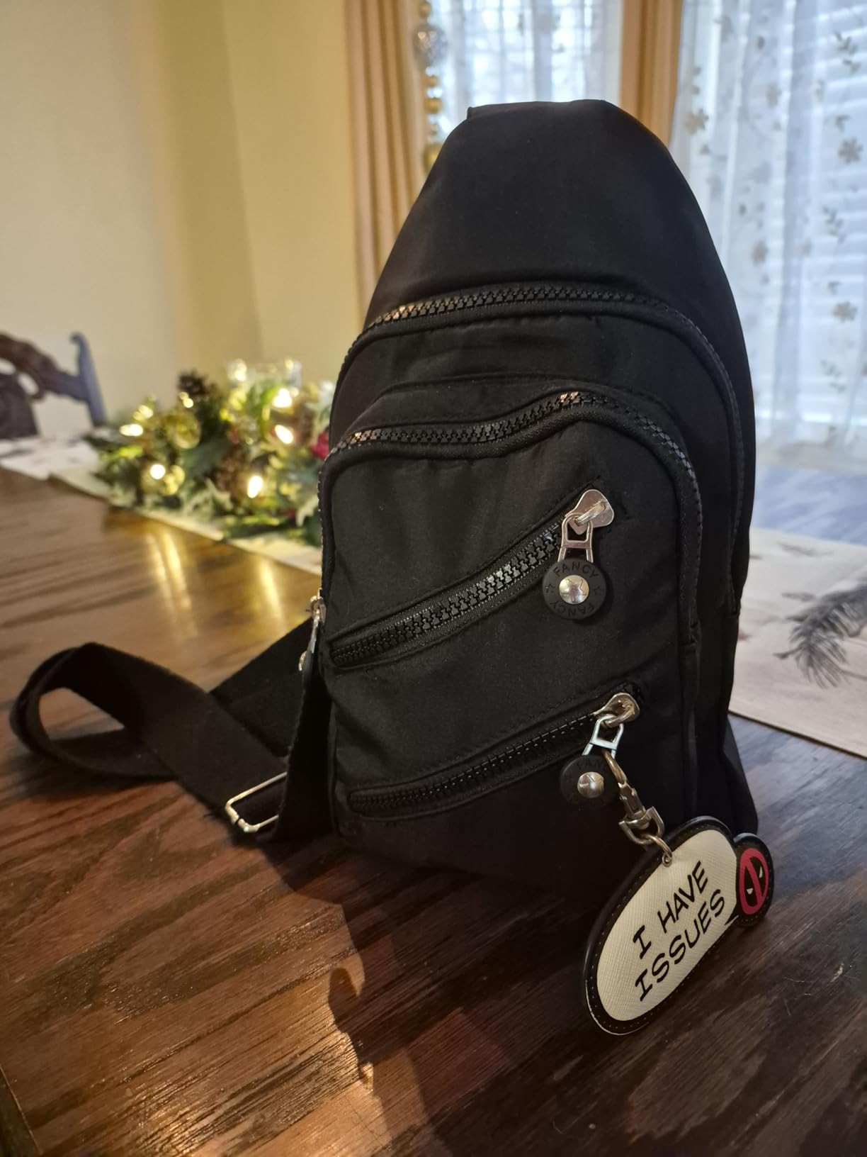 Small Sling Backpack Crossbody Sling Bag for Women, Chest Bag Daypack Fanny Pack Cross Body Bag f... | Amazon (US)