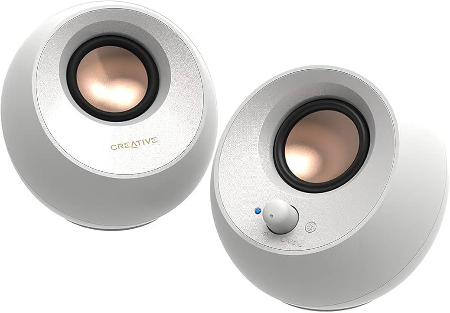 Creative Pebble V3 Minimalistic 2.0 USB-C Desktop Speakers with USB Audio, Clear Dialog Enhanceme... | Amazon (US)