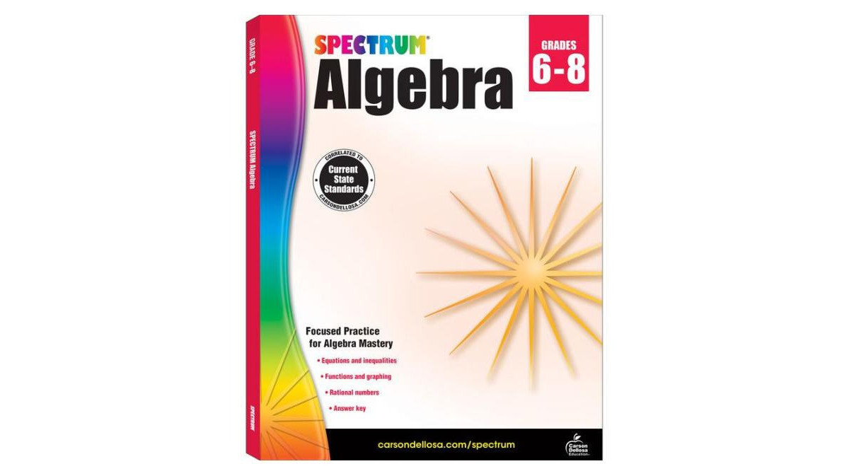 Spectrum Algebra, Grades 6-8 by Spectrum Compiler | Macy's