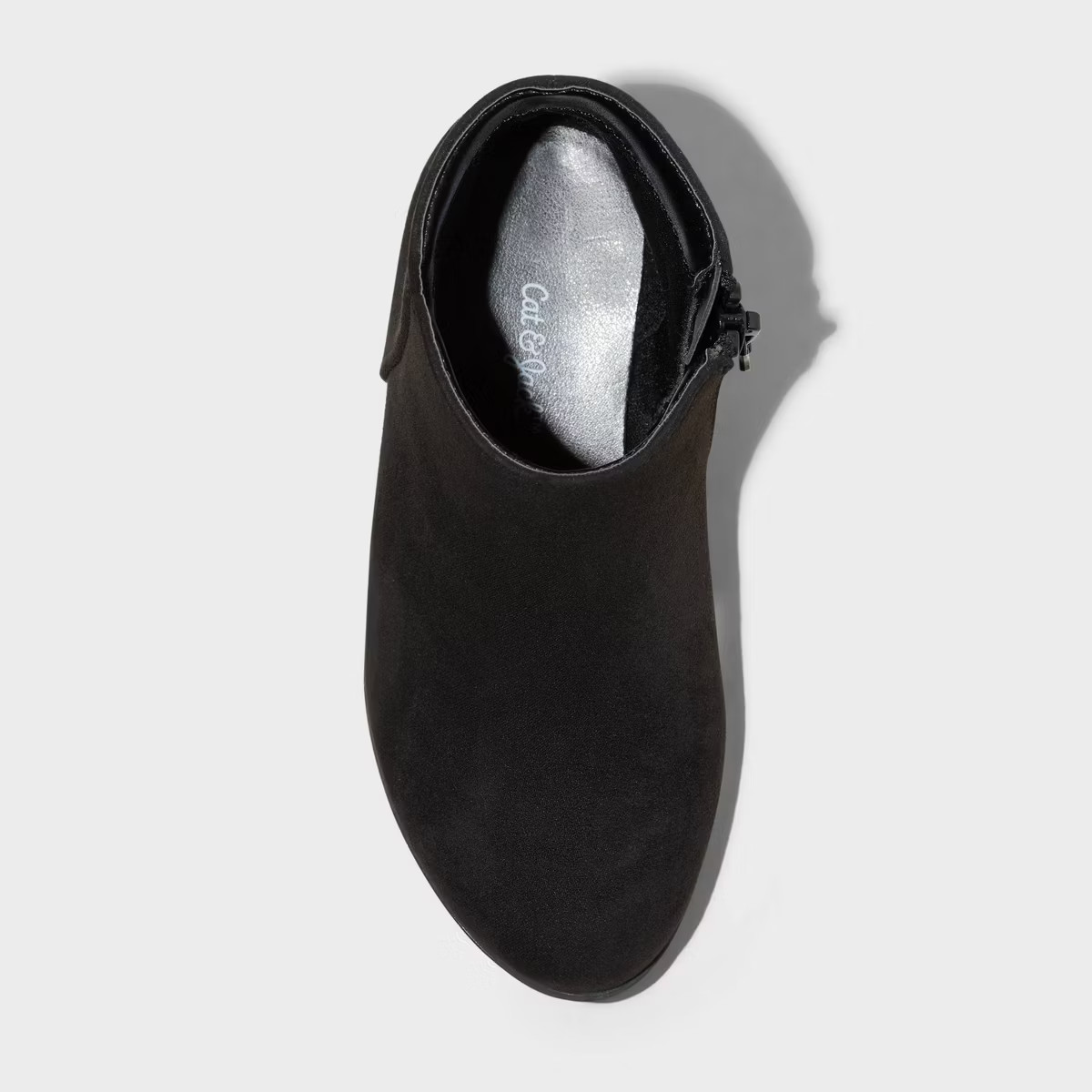 Toddler Penelope Zipper Boots - Cat & Jack™ Black 5T | Target