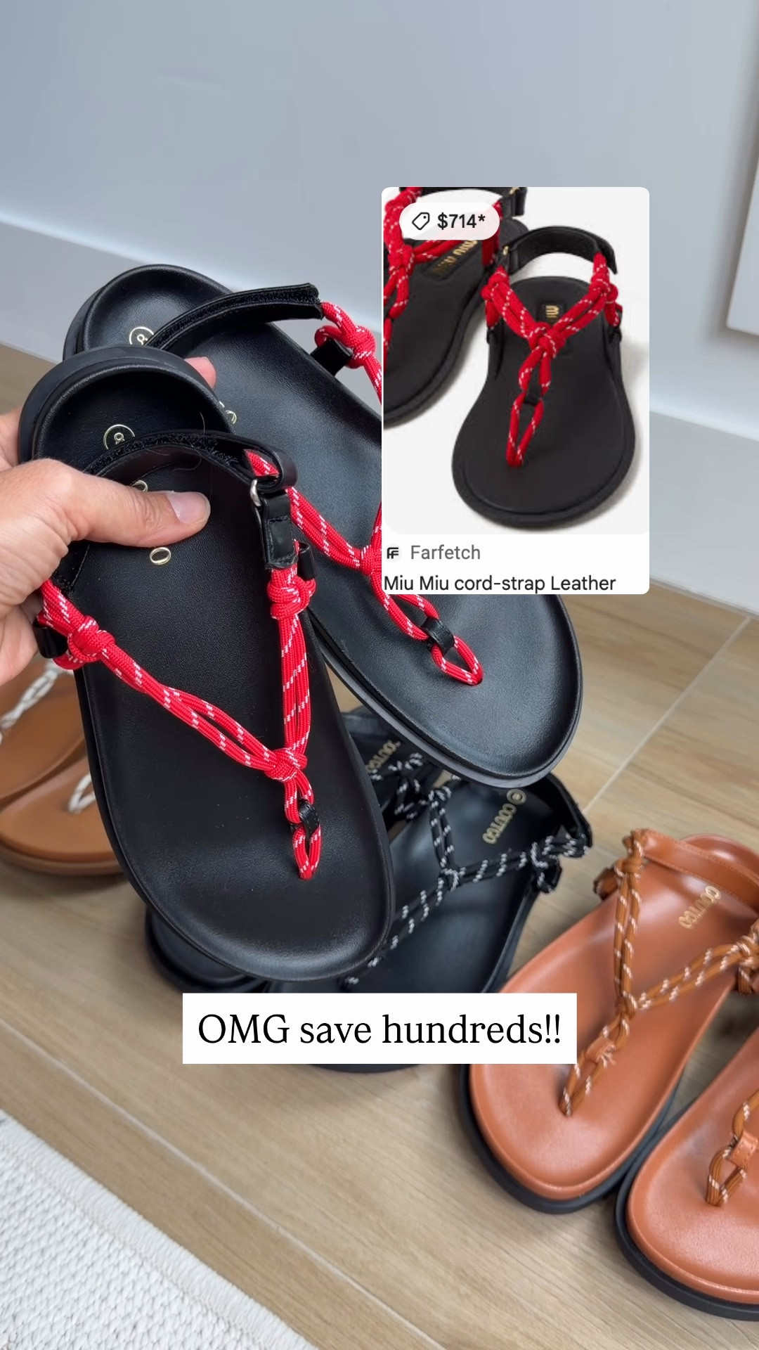 Amazon designer dupe sandals

#LTKSeasonal #LTKU #LTKSaleAlert