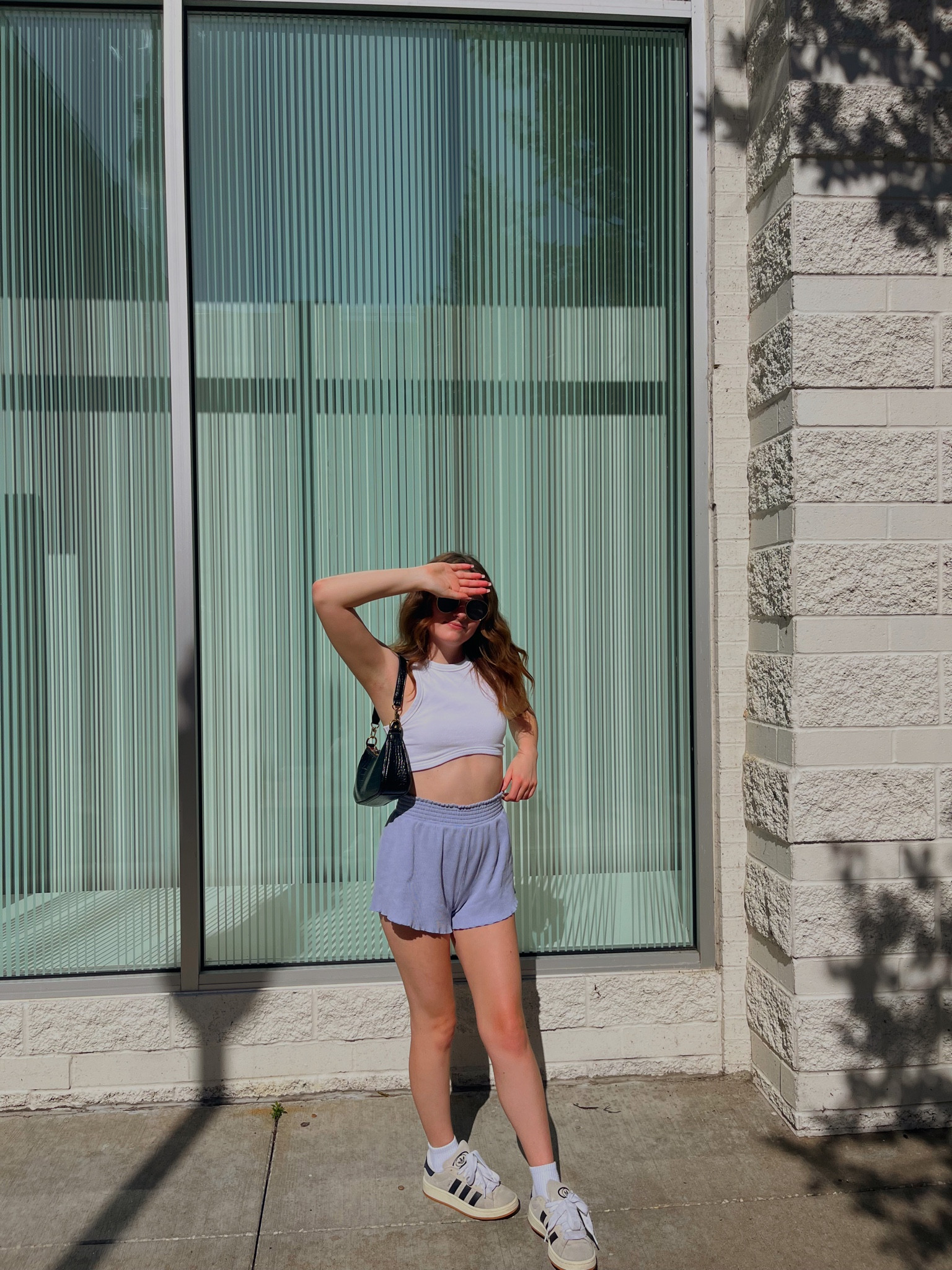 Summer OOTD - Shorts are you Aeropostale , but the old ones w/o the pockets. Linked the ones w/ pockets!  #SummerOOTD #FlowyShorts #Amazon #AmazonFinds 