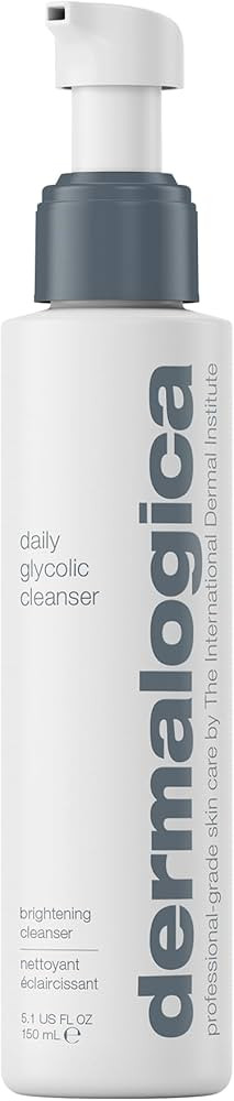 Dermalogica Daily Glycolic Cleanser, Face Wash with Glycolic Acid and AHA, Removes Buildup and Br... | Amazon (US)