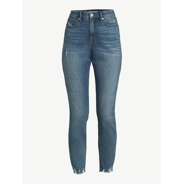 Sofia Jeans by Sofia Vergara Women's Adora High Rise Curvy Girlfriend Jeans - Walmart.com | Walmart (US)