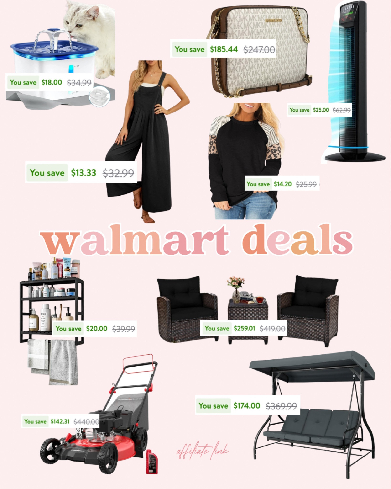 Walmart Deals 💸🚨 - Everything from outdoor furniture, lawn mower, accessories & pet accessories! Don’t miss out- won’t last long! 

#LTKSaleAlert #LTKBeauty #LTKHome