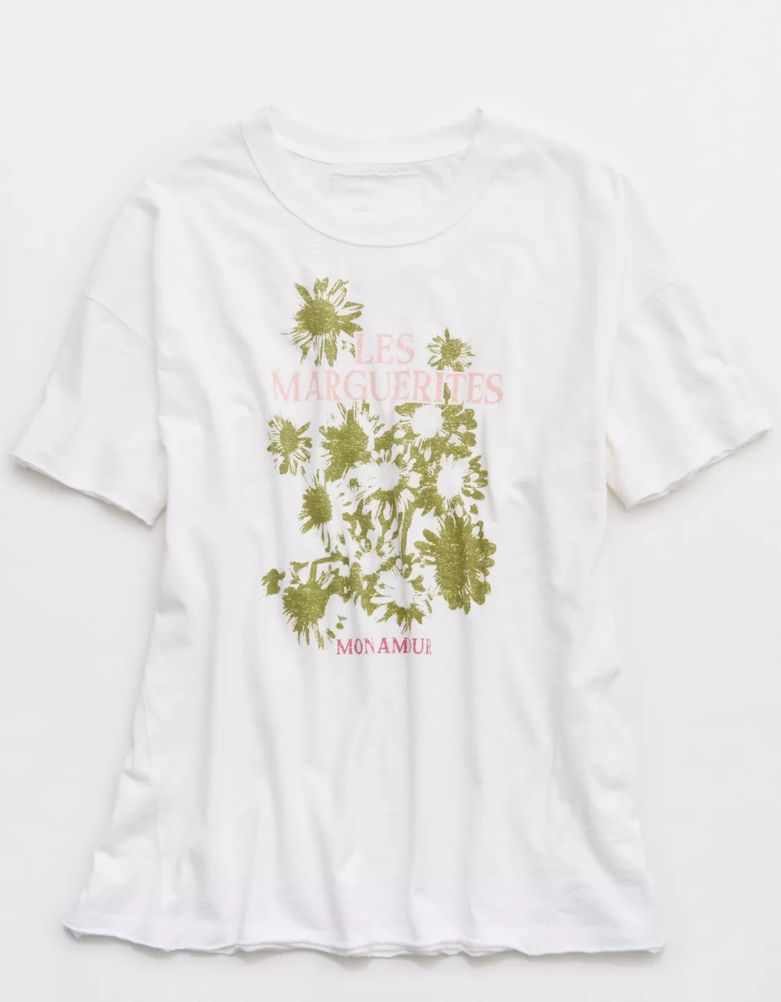 Aerie Oversized Crew Boyfriend T-Shirt | Aerie