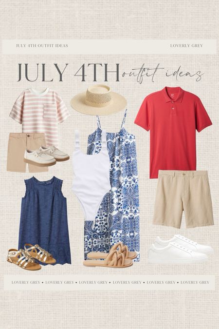 Love these outfits for 4th of July! 

Loverly Grey, summer outfits, July 4th outfit ideas, family outfits, vacation finds 

#LTKStyleTip #LTKFamily #LTKSeasonal