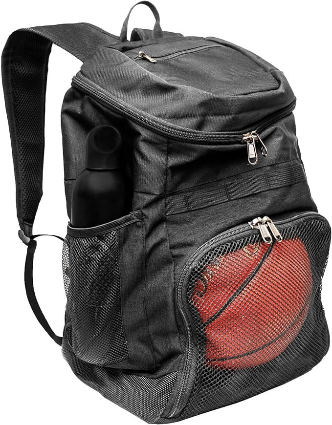 Xelfly Basketball Backpack with Ball Compartment – Sports Equipment Bag for Soccer Ball, Volley... | Amazon (US)