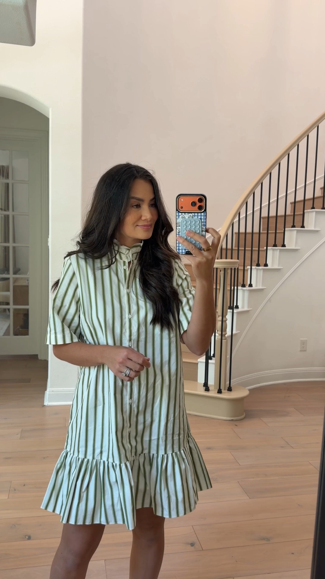 In love with this green striped Sezane dress

#LTKootd #LTKmomlife