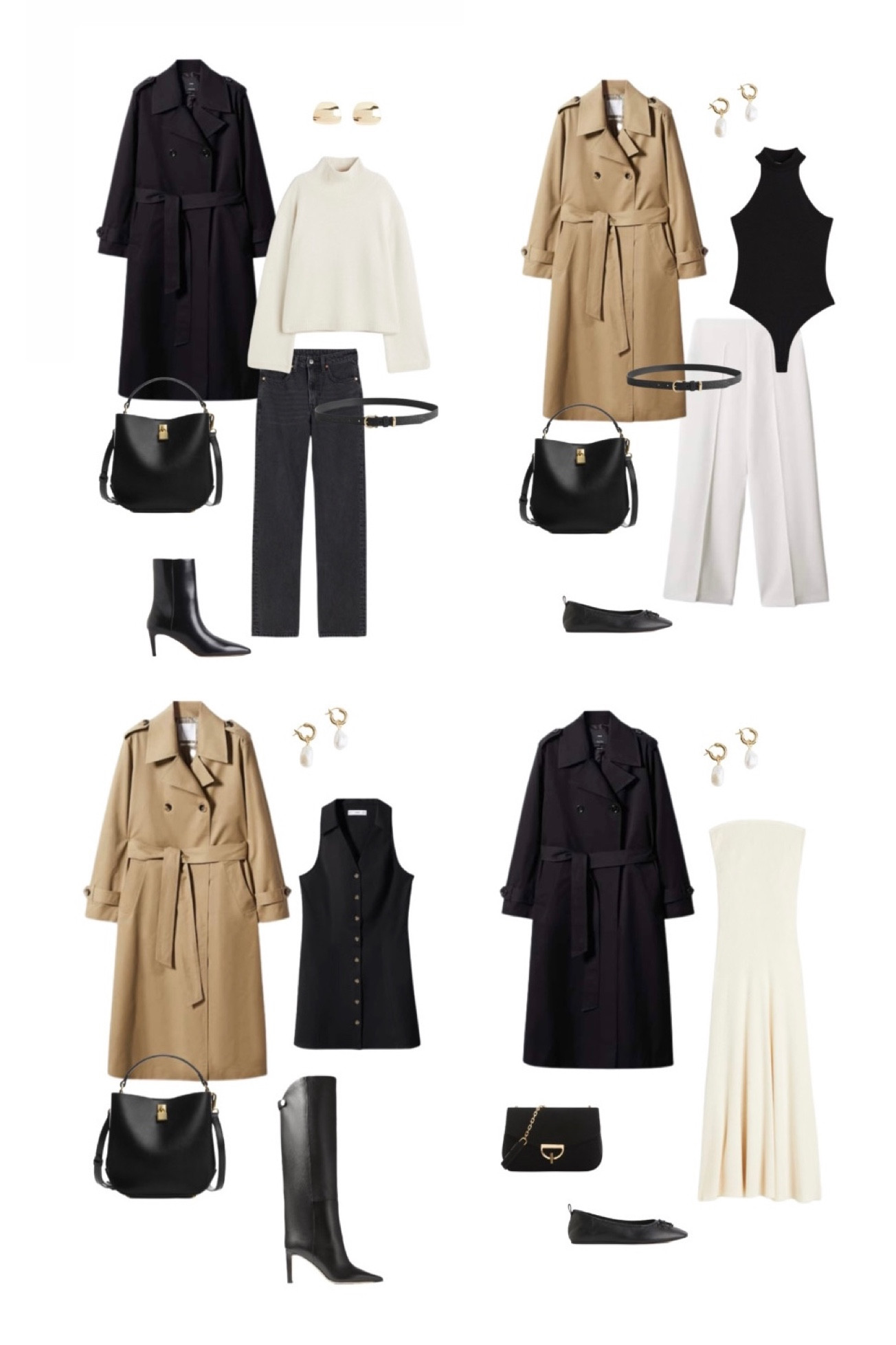 Double-button trench coat - Women curated on LTK