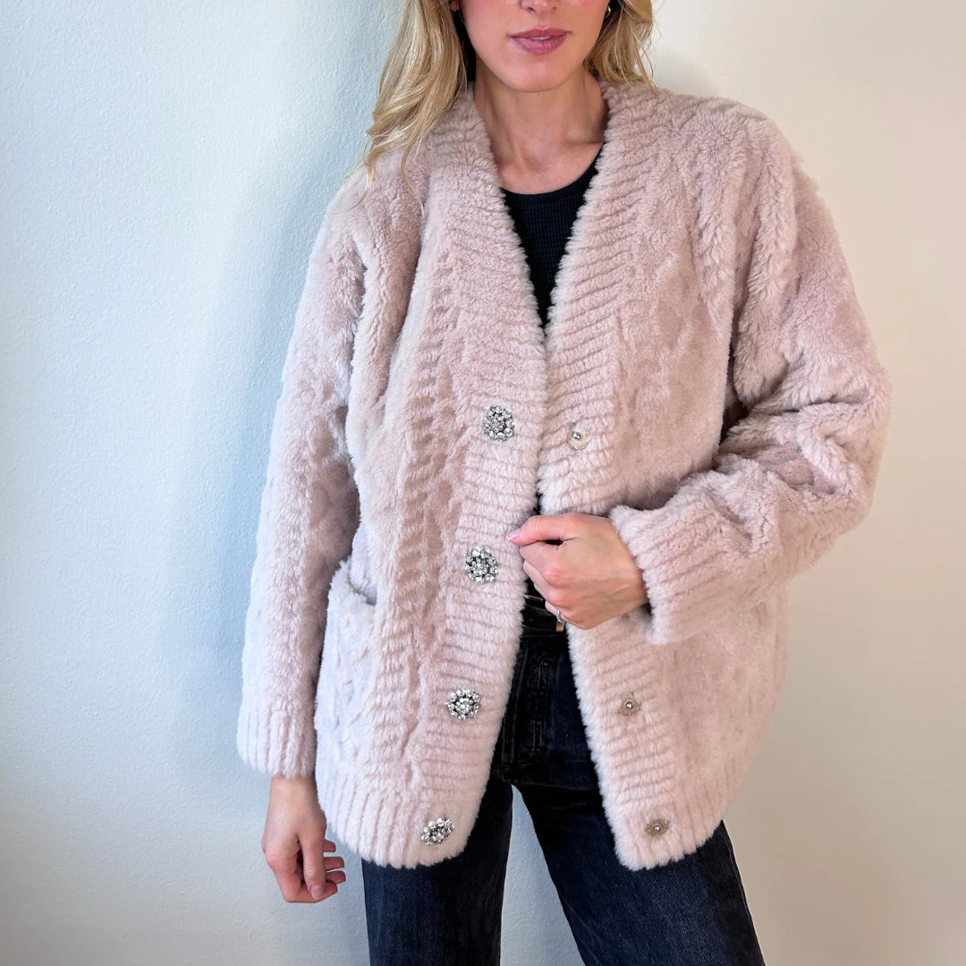 The Cortina Cardi Coat -Palomino | Jocelyn