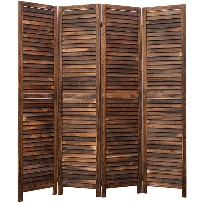 Suniga 67" H Solid Wood Folding Room Divider | Wayfair Professional