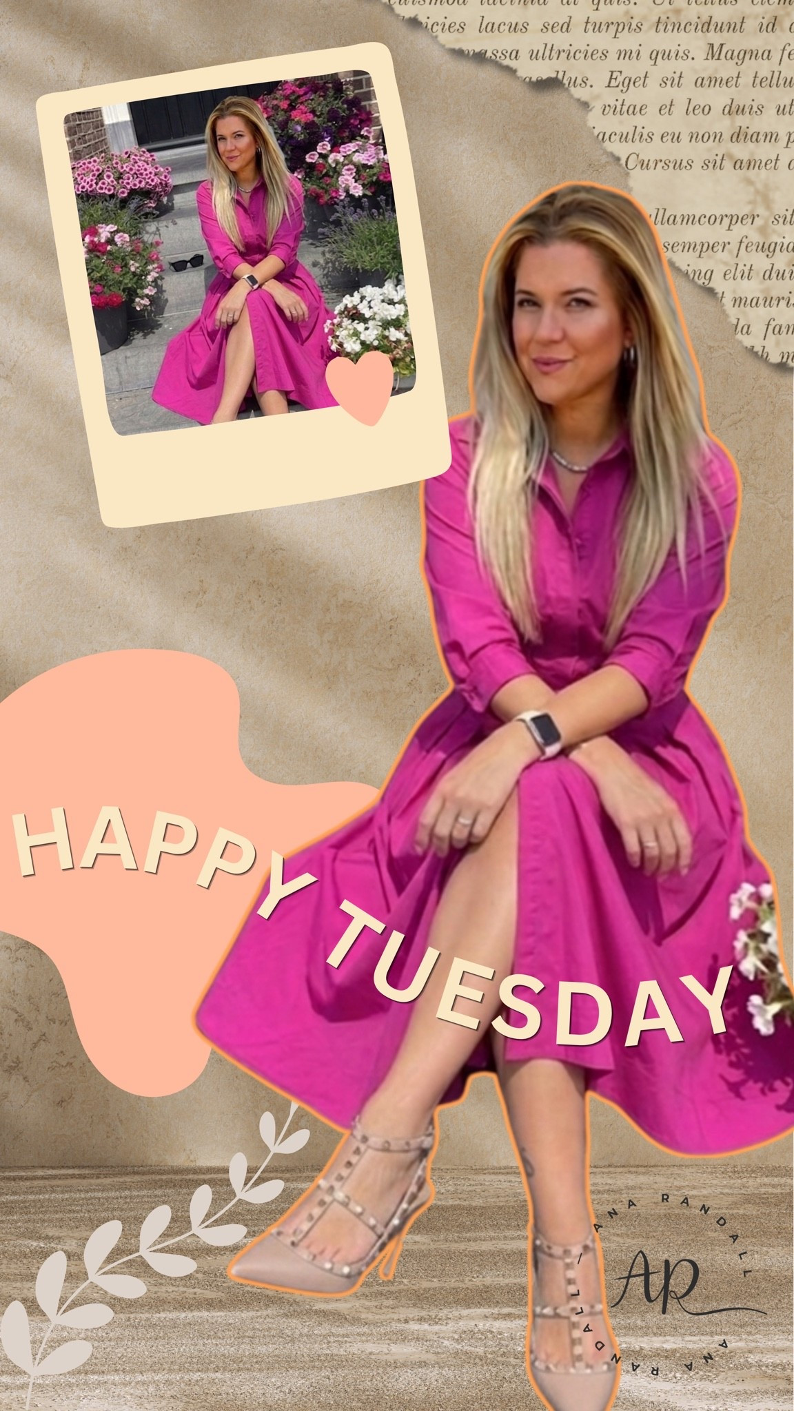 Bringing a vibrant pop of color to the week with this stunning magenta midi dress. I love how a structured collar and midi length effortlessly combine modesty with pure elegance. Paired with timeless studded pumps to complete the look.

Shop my look in my LTK.

XOXO,
Ana Randall 🌸

#LTKshoes #LTKstyletip