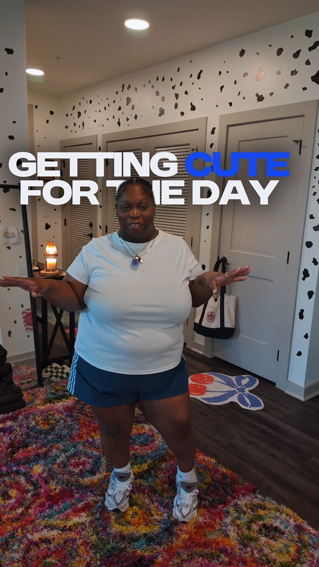 love a cute outfit just for chill days . 🩵🤍

#LTKgrwm #LTKdayinmylife #LTKPlusSize
