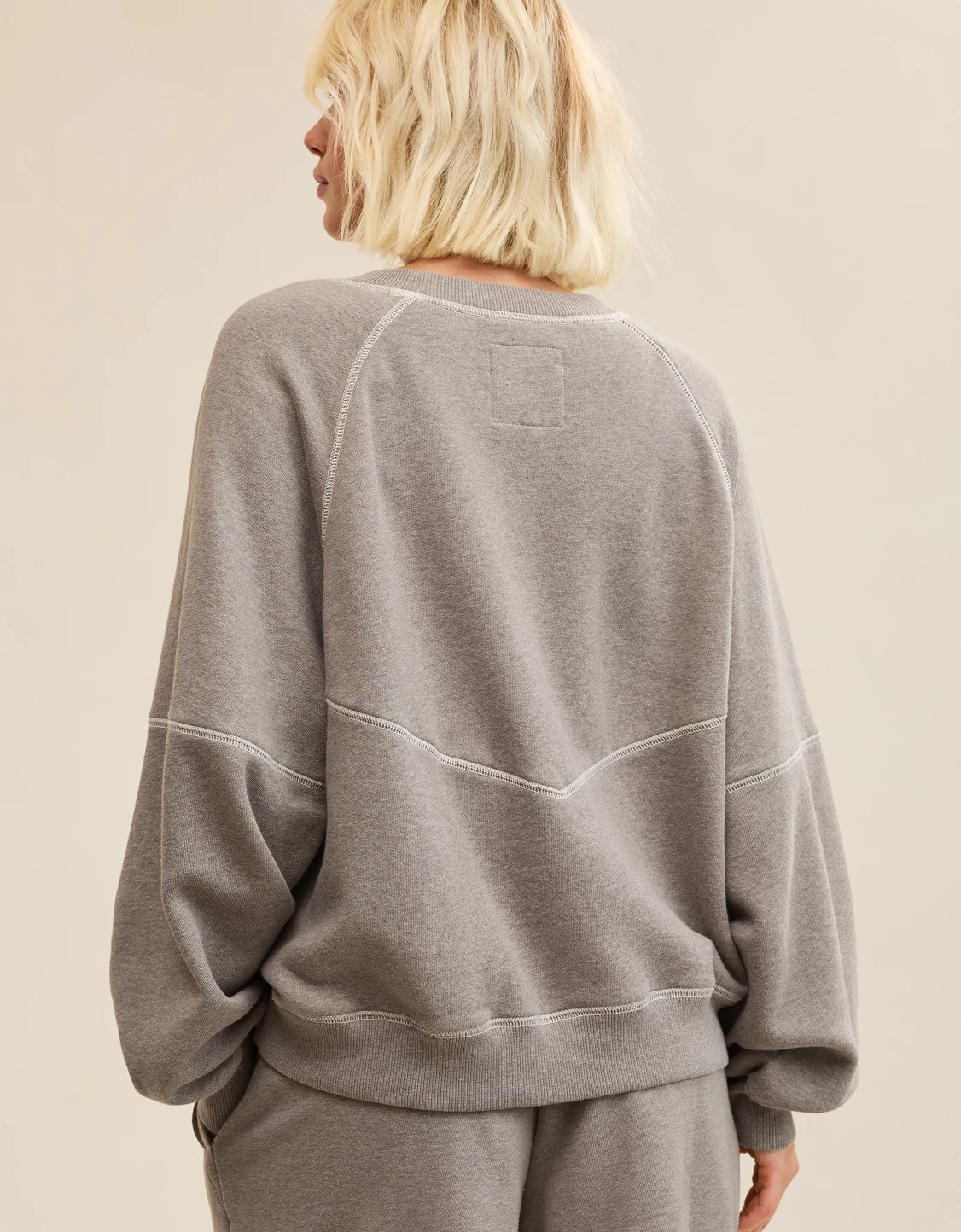 Aerie Go-To Classic Length Crew Sweatshirt | Aerie