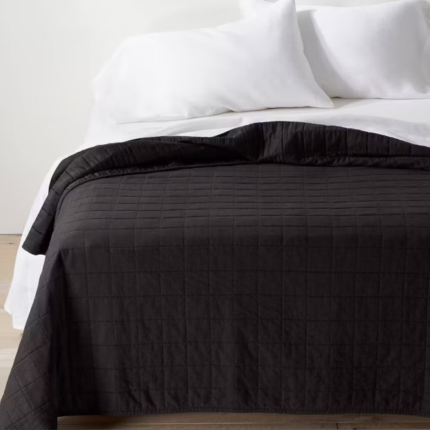 Heavyweight Linen Blend Quilt - Casaluna™ | Target