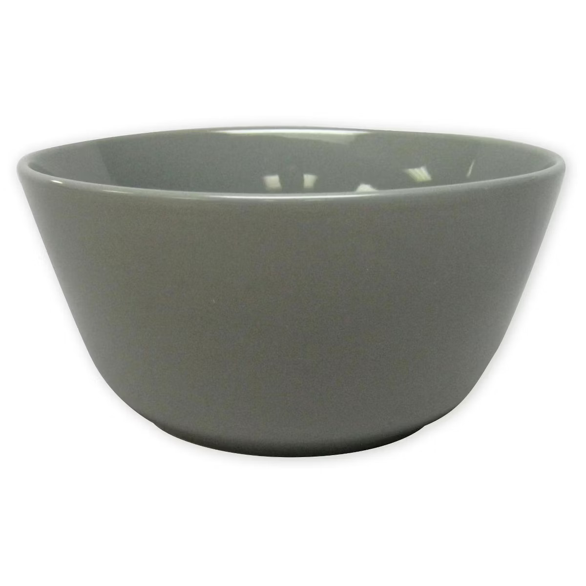Coupe Gray Cereal Bowl 27oz - Threshold™: Stoneware, Microwave & Dishwasher Safe, Modern Round ... | Target