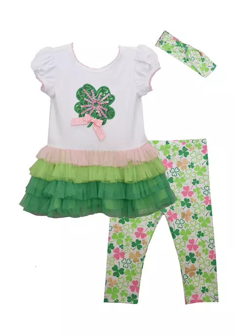 Girls 4-6x St Pats Set | Belk
