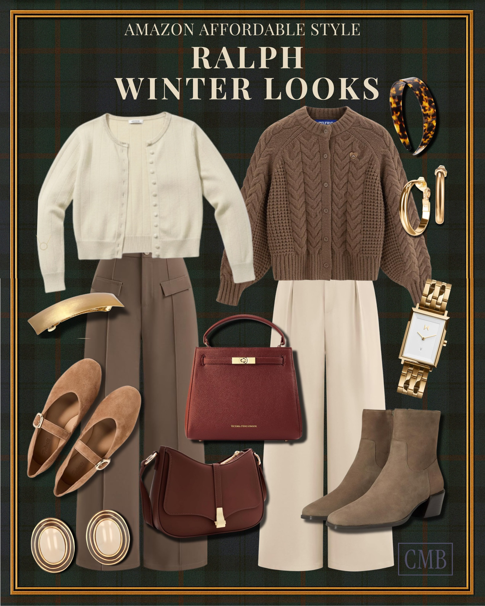 Classic winter style, the Ralph way — timeless knits, rich textures, and luxe details that make every outfit feel elevated. Amazon finds that look designer without the price tag. 🤎✨

#RalphInspired #WinterStyle #AmazonFashionFinds #ClassicStyle #PreppyStyle #ElevatedBasics #NeutralOutfits #AmazonOutfits #AffordableStyle #ChrissyMarieBlog 

 #LTKHoliday #LTKSeasonal #LTKFindsUnder50