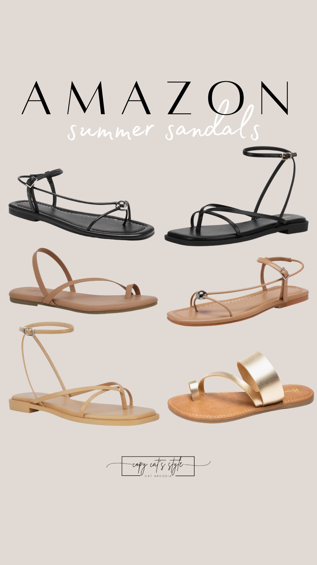 Amazon summer sandals! Amazon strappy sandal finds. 

#LTKStyleTip #LTKShoeCrush #LTKFindsUnder50