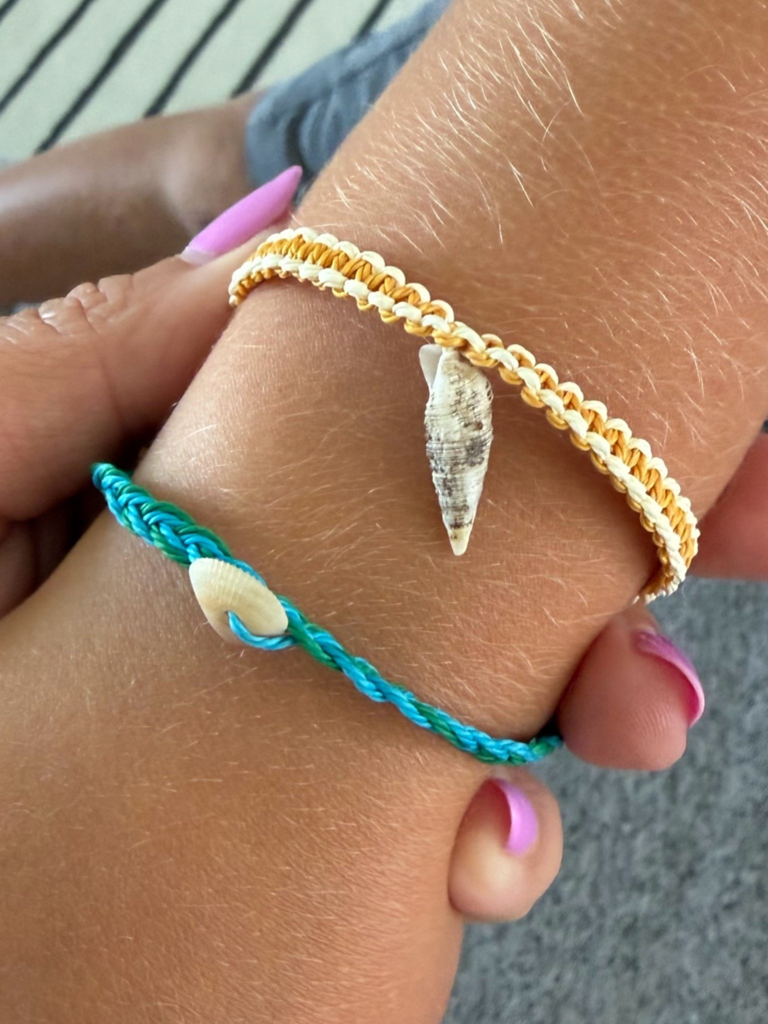 The best wax cord for bracelet making with kids! We find our shells we love at the breach and use the drill bits linked below and make the cutest charm bracelets! 🐚

#LTKKids #LTKmomlife