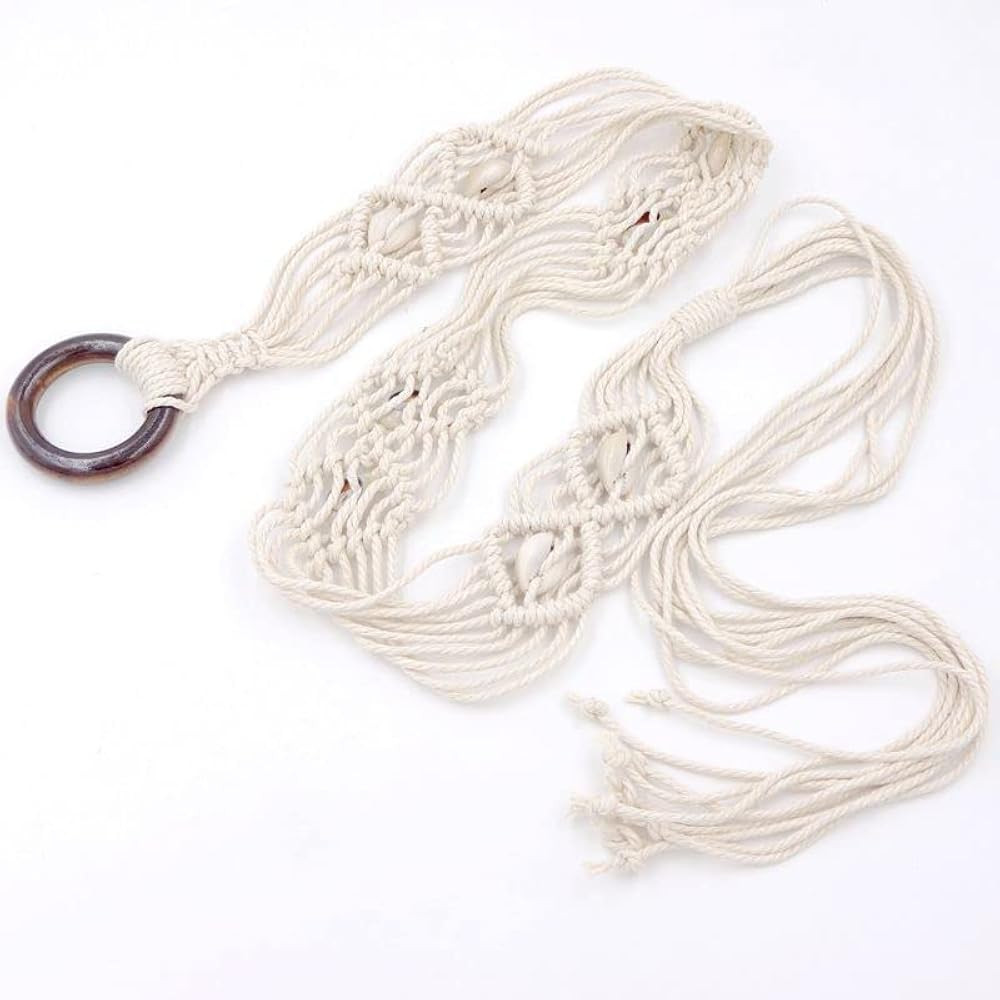 Women's Bohemian Style Rope Braid Waist Belt | Amazon (US)