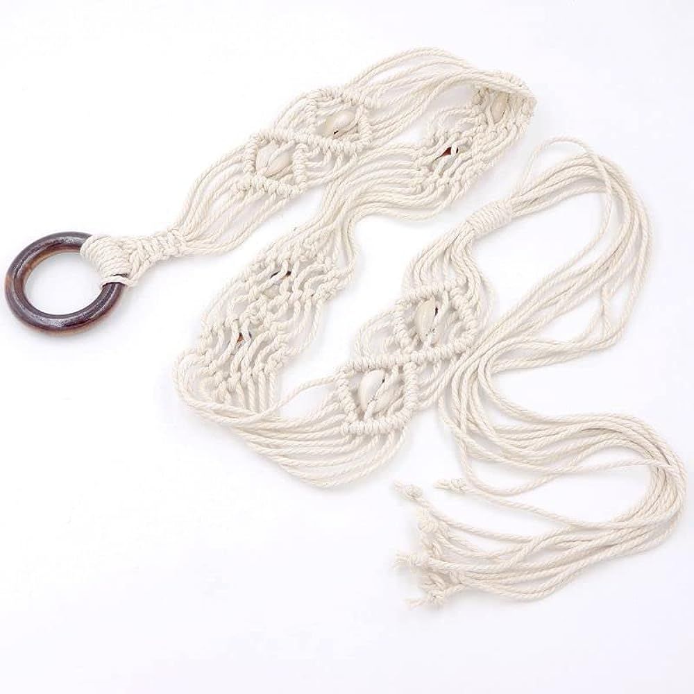 Women's Bohemian Style Rope Braid Waist Belt | Amazon (US)