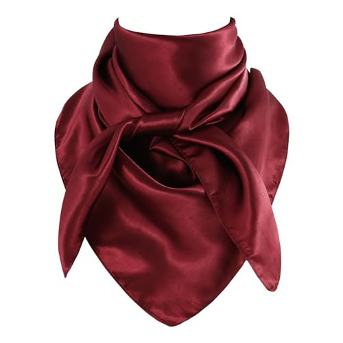 GERINLY Vintage Wild Rag, Large Pirate Head Scarfs, Retro Cowgirl Neck Scarf, Equestrians Accessory Urban Style | Amazon (US)