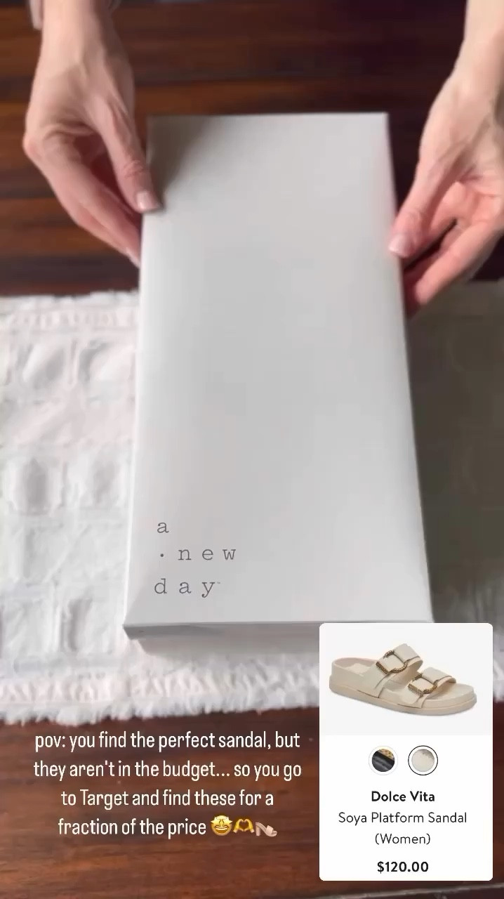 Target find, for a fraction of the price! #target #targetfashionfinds #targetstyle #targetfinds #targetshopping #targetshoes #targetshoesforthewin #musthave #summersandals #summerstyle

#LTKstyletip #LTKshoecrush #LTKfindsunder50
